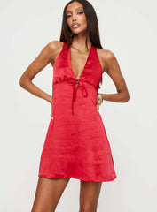 Lanier Mini Dress Red