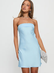 Phillipa Mini Dress Light Blue