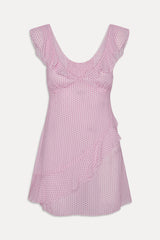 Be Mine Chiffon Mini Dress - Love Drop