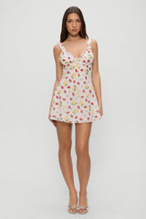 Dreamer Chiffon Mini Dress - Amalfi