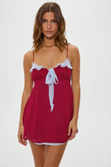Picnic Hour Polka Dot Dress - Tuscany