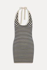 Moon Cloud Knit Mini Dress - Barefoot Stripe
