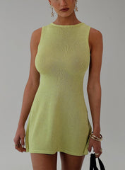 Oceana Mini Dress Green