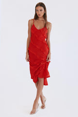 Lars Maxi Dress Red