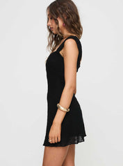 Lanchester Mini Dress Black Petite