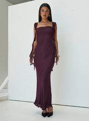 Lanai Maxi Dress Plum Petite