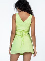 Nellie Mini Dress Green