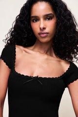 Eileen Pointelle Dress