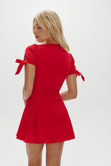 Ella Satin Mini Dress - Heartstrings