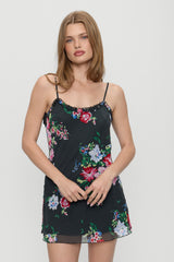 Josie Floral Mini Dress - Bouquet