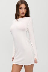 x JENNIE Kim Mini Dress - Coconut Cream
