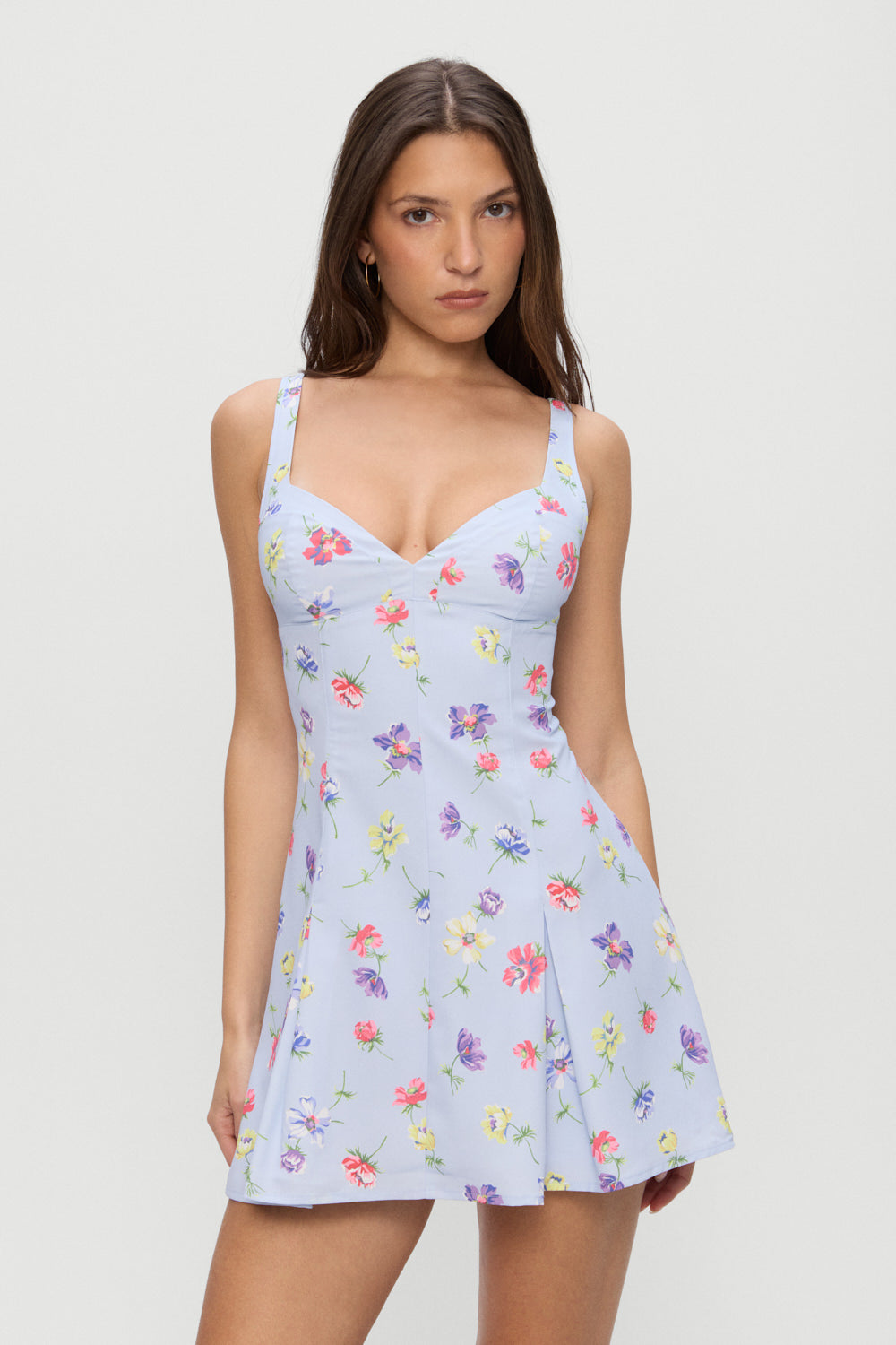 Siren Floral Mini Dress - Fresh Florals