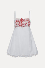 Imani Cotton Mini Dress - Sweet Bloom
